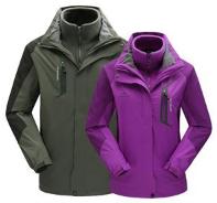 西藏必備 戶外正品沖鋒衣男 兩件套三合一防水透氣女士情侶登山服